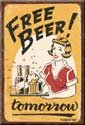 Free Beer Ice Box Magnet #M1290