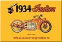 Indian Motorcycle Ice Box Magnet #M37