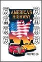 Route 66 Ice Box Magnet #M605