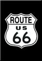 Route 66 Ice Box Magnet #M679