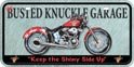 Busted Knuckle Garage License Plate #31165