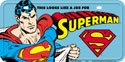 Superman License Plate # 31335
