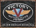 Victory Motorcycle Tin Sign #1316