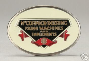 McCormick Deering Belt Buckle