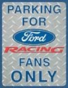 Ford Racing tin sign #1062