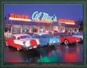 Al Mac Diner tin sign #1129