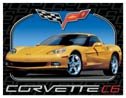 Corvette C6 tin sign #1248