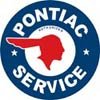 Pontiac tin sign #184