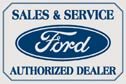 Ford tin sign #580