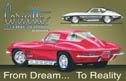 Corvette Stingray tin sign #694