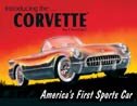 Corvette Tin Sign #719