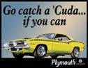 Plymouth Barracuda tin sign #846