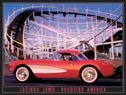 Roller Coaster tin sign #896