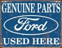 Ford Parts tin sign #1422