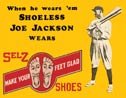 Shoeless Joe Jackson tin sign #55