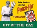 Babe Ruth tin sign #59