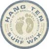 Surf Wax tin sign #1011