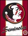 Florida Seminoles tin sign #1360