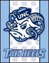 North Carolina Tar Heels tin sign #1364