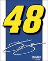 Jimmie Johnson Nascar tin sign #1352