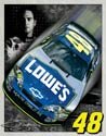 Jimmie Johnson Nascar tin sign #1434