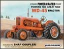 Allis Chalmers tractor tin sign #1167