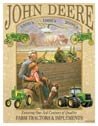John Deere tractor tin sign #985