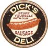 Dick Sausage tin sign #1191