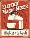Beat It By Hand tin sign #1193