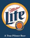 Miller Lite tin sign #872