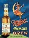 Miller Beer tin sign #978