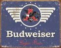 Budweiser Beer tin sign #1383