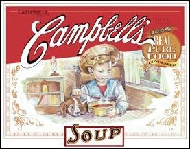 Campbell Soup tin sign #1089