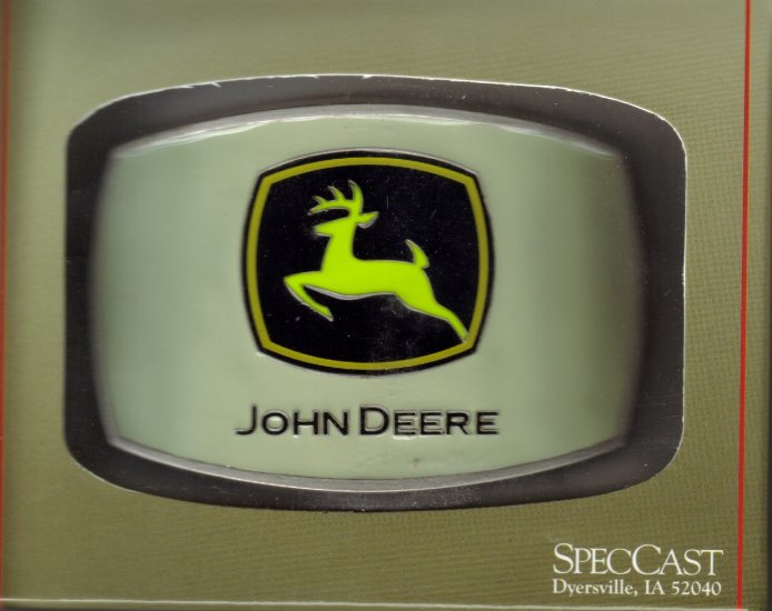 John Deere Belt Buckle #603