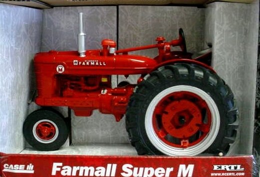 International Harvester Farmall Super M Diecast Tractor
