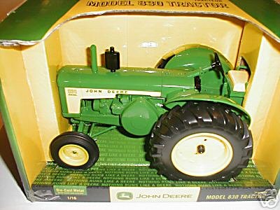 Ertl John Deere 830 Diecast Collectible Tractor 1:16