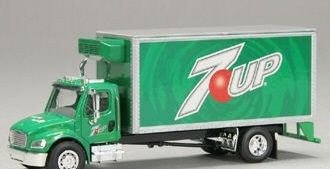 Speccast 7-UP Freightliner M2 Van Diecast Semi Truck