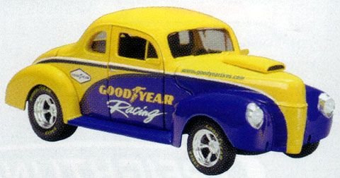 Speccast 1940 Goodyear Tire Ford Street Rod Diecast Car