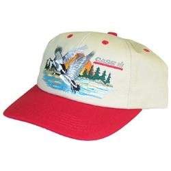 Case International Harvester Hat With Geese (Red + Tan)