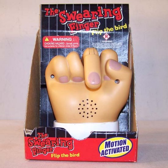 Middle Finger Flipper With Swearing Voice ( Nasty)