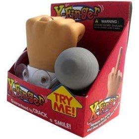 Middle Finger Flipper Air Powered