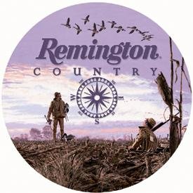 Remington Country Round Tin Sign #974