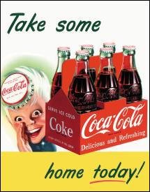 Coke Sprite Boy Tin Sign #1050