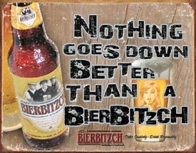 BierBitzch Tin Sign #1462