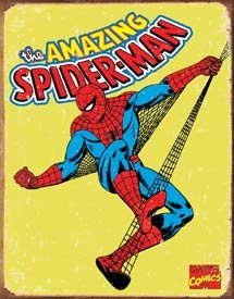 Spiderman Tin Sign #1437