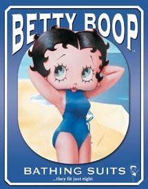 Betty Boop Tin Sign #1239