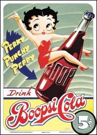 Betty Boop Tin Sign #254