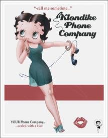 Betty Boop Tin Sign #1240