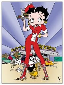 Betty Boop Tin Sign #835