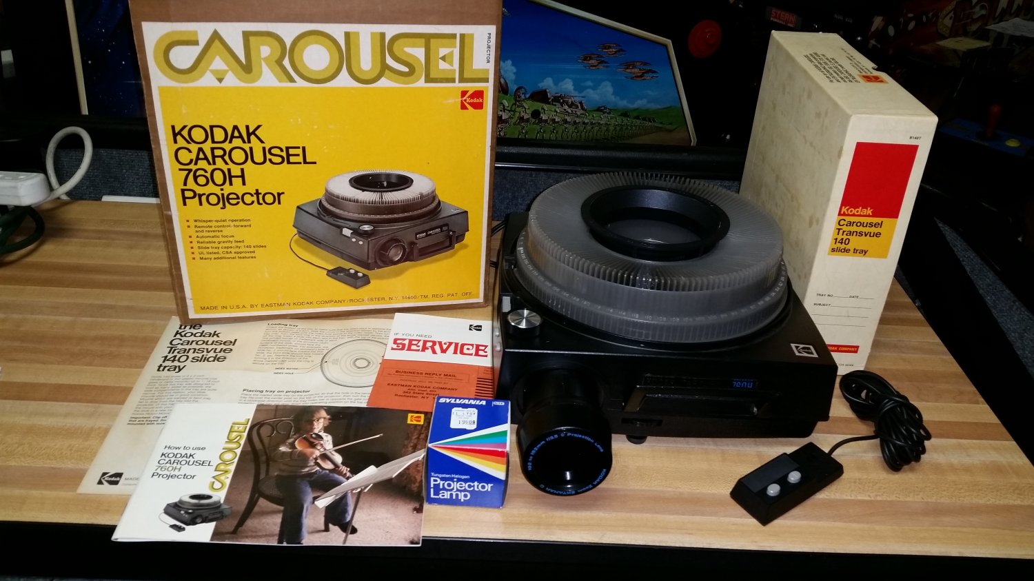 Kodak 760H Carousel Slide Projector MADE IN THE USA!